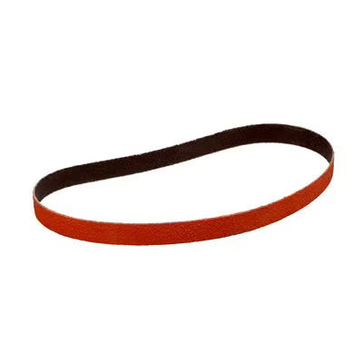 3M Cloth Belt 777F, P120 YF-weight, 1/2 in x 18 in, Fabri-lok,
Single-flex, 200 ea/Case