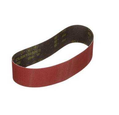 3M Cubitron II Cloth Belt 984F, 36+ YF-weight, 4 in x 60 in, Film-lok, Single-flex - 7010513030 - WesTorque