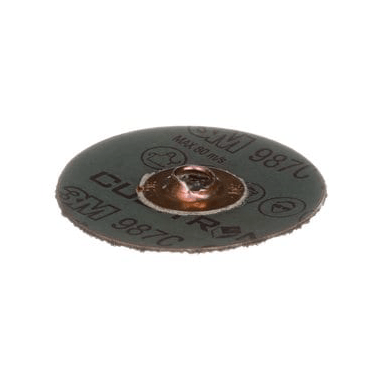 3M Cubitron II Roloc Fibre Disc 987C, 60+, TSM, 2 in, Die RS200PM, 50/Carton - 7010325842 - WesTorque