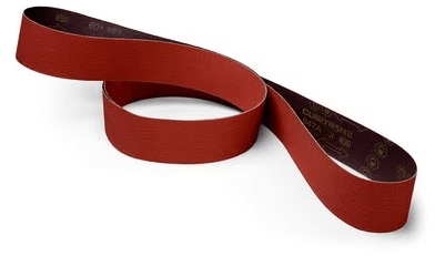 3M Cubitron ll Cloth Belt 947A, 120+ X-weight, 2-1/2 in x 60 in, Film-lok, Single-flex - 7010513121 - WesTorque