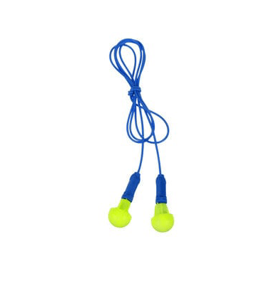 3M E-A-R Push-Ins Earplugs 318-1001, Corded, Poly Bag - 7000052745 - WesTorque