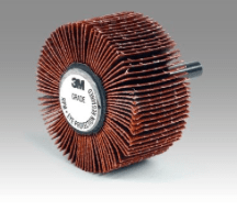3M Flap Wheel 747D, 60 X-weight, Type 83, 1 in x 1 in x 1/4 in - 51144807611 - WesTorque