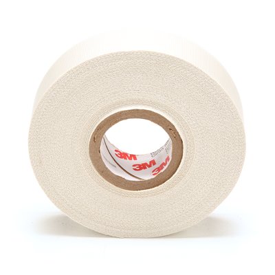 3M Glass Cloth Electrical Tape 27, White, Rubber Thermosetting
Adhesive, 2 in x 60 yd (48,8 mm x 55 m), 20/case