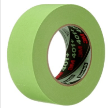 3M High Performance Green Masking Tape 401+, 48 mm x 55 m 6.7 mil - 51115647635 - WesTorque