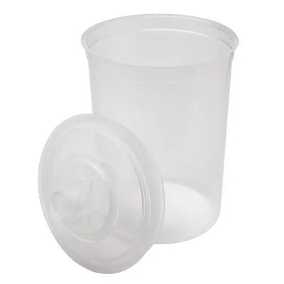 3M PPS Lid & Liner Kts 1604 Large 28 fl oz 200 Micron Filter 25 Lids & Liners/ Kt 1 Kt/ Cs - WesTorque