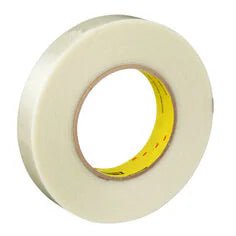 3M Scotch Filament Tape 8919MSR, Clear, 24 mm x 55 m, 7 mil, 36 Roll/Case - 51115559068 - WesTorque