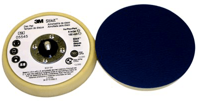 3M Stikit Low Profile Finishing Disc Pad 05545, 5 in x 11/16 in 5/16-24 External - 7100032986 - WesTorque