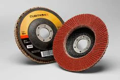 3M 55607 Cubitron II Flap Disc 967A, 80+, T27, 4-1/2 in x 7/8 in - 51141556079