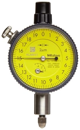 Mitutoyo 1900S-10 Dial Indicator, 0.001-0.1MM