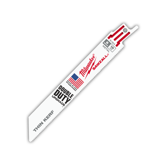 Milwaukee Tool 6" 18 TPI SAWZALL® Blades (5 Pk) 48-00-5184