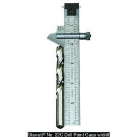 Starrett 22C Drill Point Gage- 59 Degree Bevel 50150