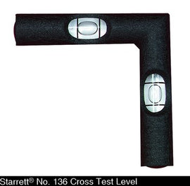 Starrett 136 Cross Test Level- 2-3/4"X2-3/4" 50572