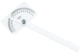 Starrett C183 W/SLC Steel Protractor 6"-With Standard Letter Of Certification-(0-180degs) 66930