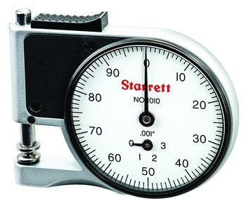 Starrett 1010RZ Dial Indicator Pocket Gage- 0-.275" 56067