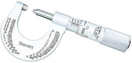 Starrett 575BP Screw Thread Micrometer- 0-1"- 10-13 Tpi 56160