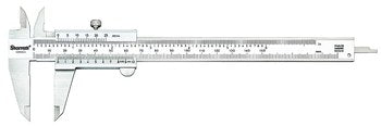 Starrett 125MEA-6/150 Caliper- Vernier-Metric/English   Range 6"/150mm   Grad .001"/.02mm 61660