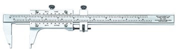 Starrett 123-6 W/SLC Vernier Caliper 0-6"- With Standard Letter Of Certification- .001" Grad 66926