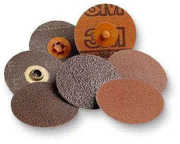3M Roloc 361F Roloc TR Quick Change Disc 11414 - 1 in - Aluminum Oxide - P120 - Fine, 50 per box - 0