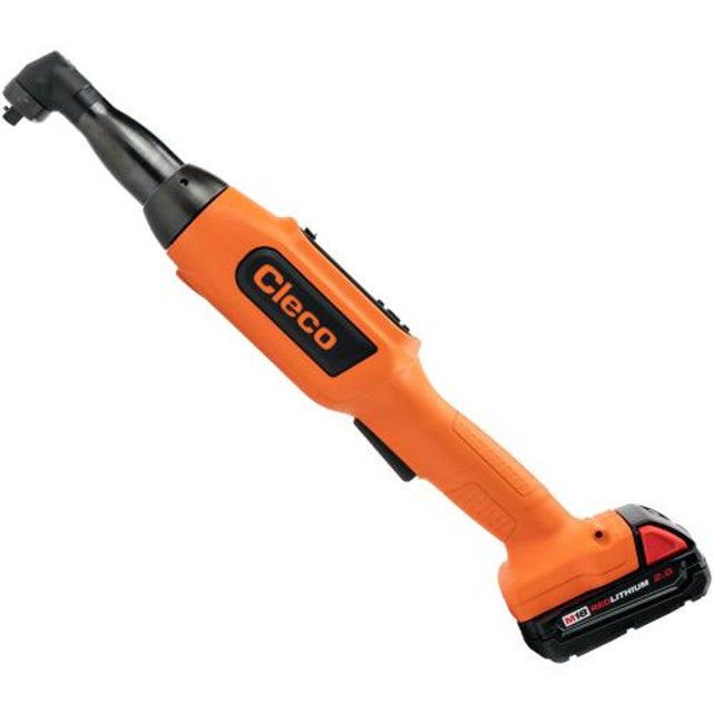 Cleco CCBAW253B CellCore Right Angle Cordless Electric Nutrunner 305 RPM 5.5 18.4 ft-lbs 3/8" Sq Dr