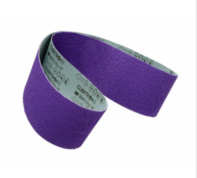 3M Cubitron II Cloth Belt 984FX Pro, 36+ YF-weight, 8 in x 107 in, Film-lok, Single-flex, 10 ea/Case - 38060882757
