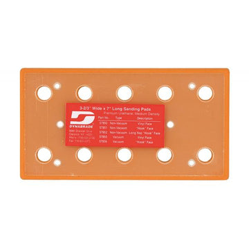 Dynabrade 57855 3-2/3" (93 mm) W x 7" (178 mm) L Vacuum Dynabug Disc Pad, Vinyl-Face