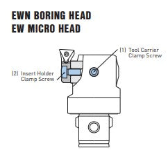 Big Daishowa B0510-4 Insert Holder Clamp Screw (690.139)