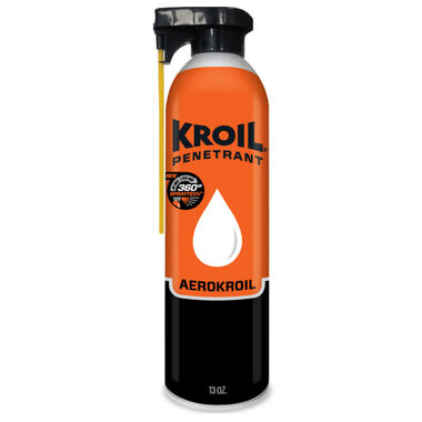 Kroil KS132ST 13oz Liquid Original Penetrating Oil Aerosol Can With Smart Straw