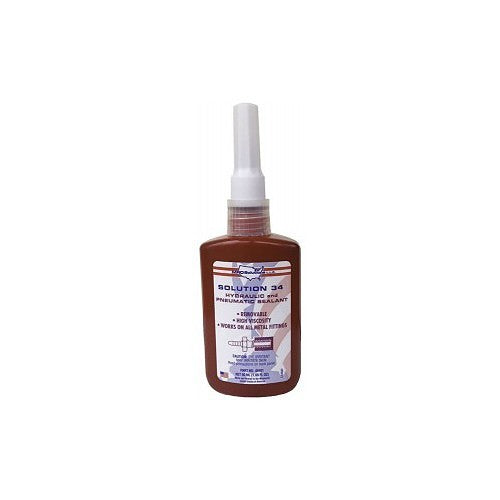 MRO Solutions 40401 50 ml Bottle SOLUTION 34 - HYDRAULIC/PNEUMATIC SEALANT