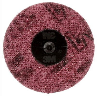 3M 5531 Scotch-Brite Roloc Surface Conditioning Disc, SC-DR, A/O Medium, TR, 3 in - 48011055312