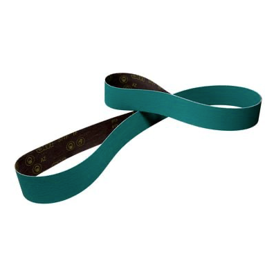 3M Cloth Belt 577F, 120 YF-weight, 4 in x 132 in, Film-lok, Single-flex, 25 ea/Case - 51125239