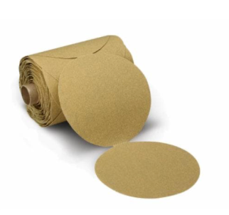 3M 55409 Stikit Paper Disc Roll 236U P80 C-weight 5 in x NH Die 500X 100 Discs/Roll 51141555409