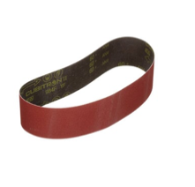 3M Cubitron II Cloth Belt 984F, 36+ YF-weight, 1-1/4 in x 21 in, Fabri-lok, Single-flex - 51119230499