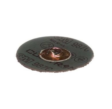 3M Cubitron II Roloc Fibre Disc 987C, 60+, TSM, 2 in, Die RS200PM, 50/Carton - 7010325842