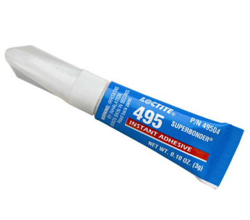 LOCTITE 495 Super Bonder Instant Adhesive, General-Purpose, 3g Tube - LOT234072