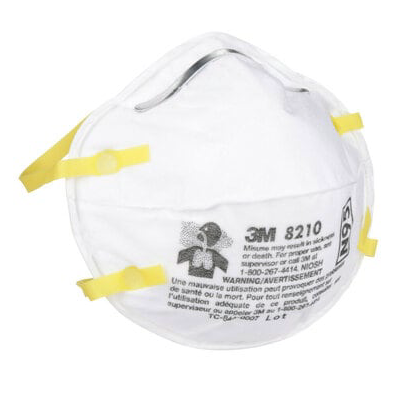 3M 46457 Particulate Respirator 8210, N95, 7100132742