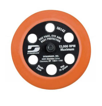 Dynabrade 56142 3" (76 mm) Dia. Vacuum Disc Pad, Hook-Face