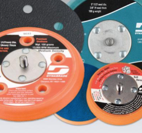Dynabrade 56326 2-2/3" (68 mm) x 7-3/4" (196 mm) Vacuum Dynabug II Disc Pad, Hook-Face, Short Nap