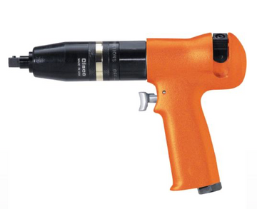 Cleco 88RSATP-7CQ Sliding Knob Reverse Pneumatic Scrwdrvr Trigger Start 550 RPM 1/4" Hex QC 7.3 in-lb