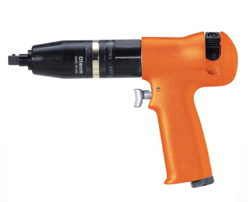 Cleco 88RSATP-2CQ Sliding Knob Reverse Pneumatic Screwdriver Trigger Start 550 RPM 3/8" Square Drive 7.3 (inch-lbs) Max Torque