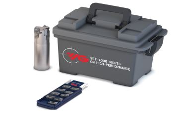 YG-1 KIT E-ENMX06-D1000Z4 1.00" HF Endmill with 10 ENMX inserts (Z=4) Price Per 1
