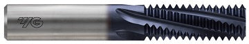 YG-1 L621FF40 THREAD MILLS CARBIDE NPT TIALN COATED COOLANT 2-1/2" - 6" NPT Thread Mill Price Per 1