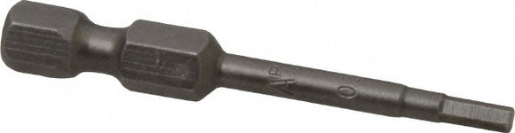 Apex AM-03 1/4'' Socket Head Hex Power Drive Bits, SAE, 3/32" Hex Size