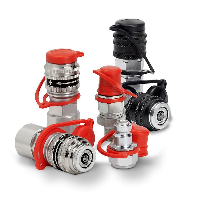 Cejn 10-115-1200 Series 115 Coupling - Flat Face - Aluminum - 1/4" Female BSPP Price Per 5 - WesTorque