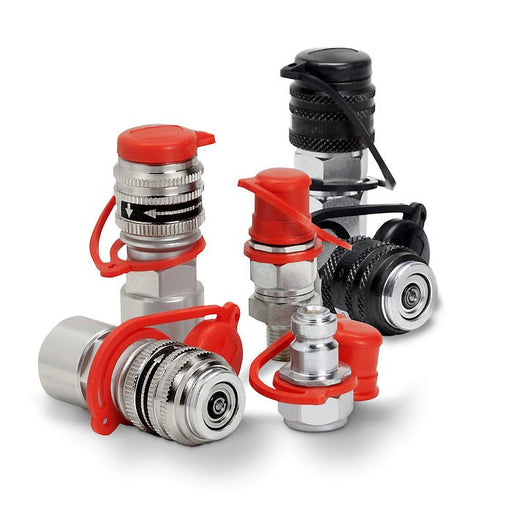 Cejn 10-115-1200 Series 115 Coupling - Flat Face - Aluminum - 1/4" Female BSPP Price Per 5 - WesTorque