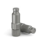 Cejn 10-264-6402 Flat Face Pressure Eliminator Nipple 1/4" Body Size 1/4" F NPT (ISO 16028) 5/bx - WesTorque