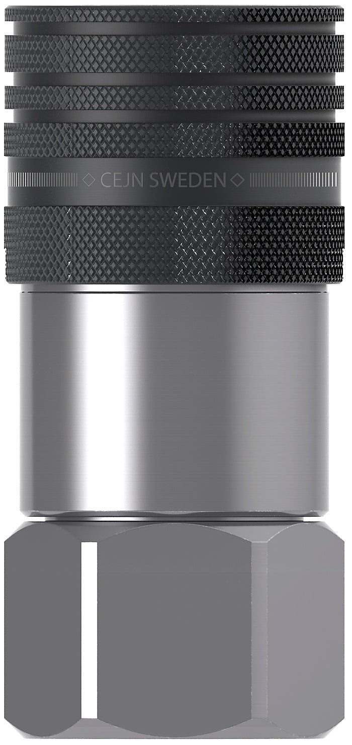 Cejn 10-765-1401 Flat Face Coupling - 3/4" Body Size - 3/4" Female NPT (ISO 16028) Price Per 5 - WesTorque