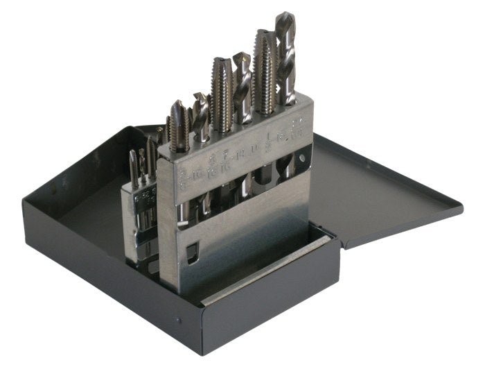 Chicago-Latrobe Jobber Drill and Spiral Point Tap Set 52581 - WesTorque