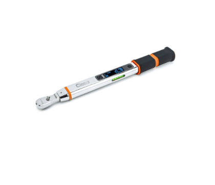 Cleco ETWA100IC 3/8 inch Drive 20-100 Nm Interchangeable Head Advanced Electric Torque Wrench - WesTorque