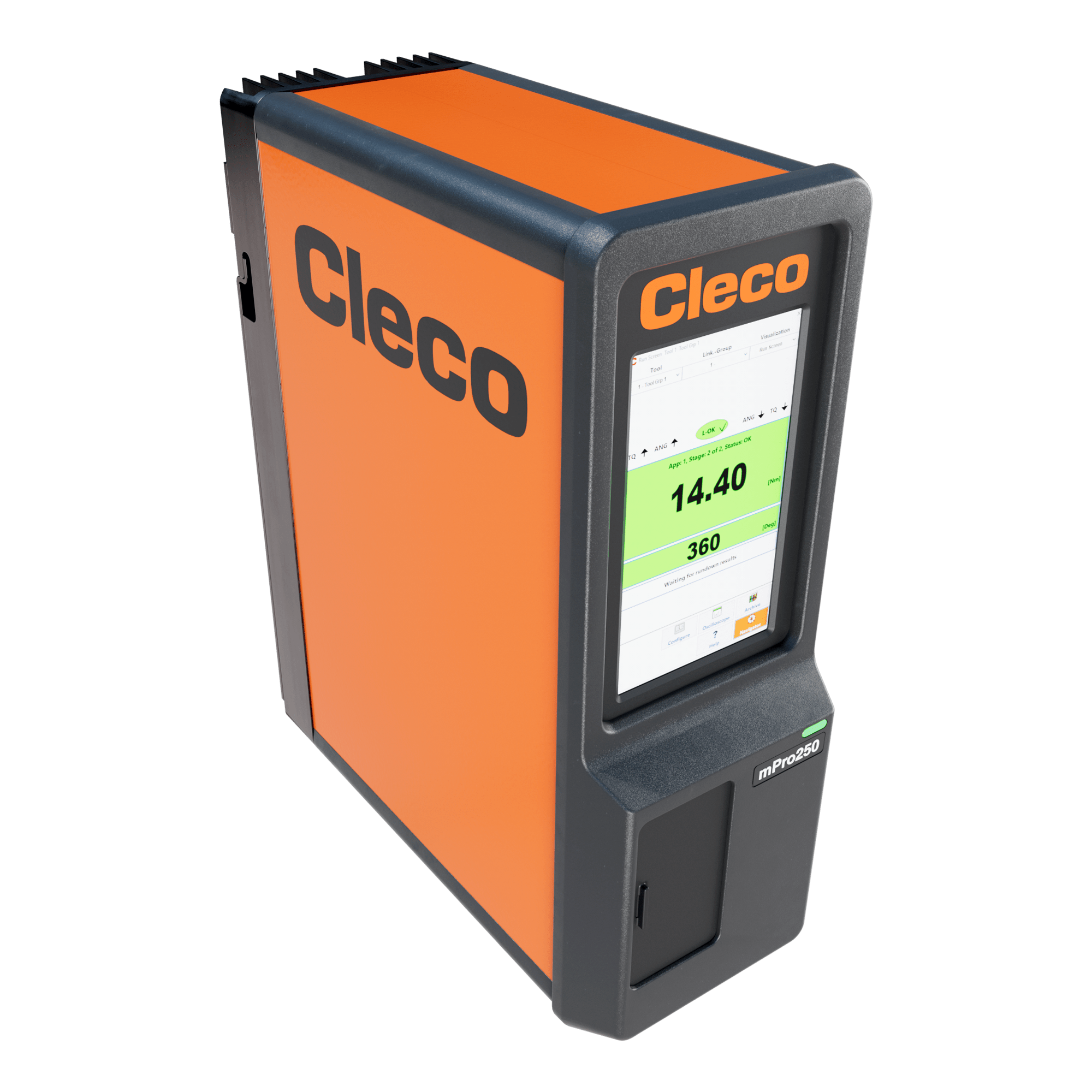Cleco mPro250 - NA Cordless Controller - Power Cord, Software Bundle - WesTorque