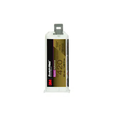 3M 8987 Scotch-Weld™ Epoxy Adhesive DP420NS, Black, 50 mL Duo-Pak, 12/Case 638060089873